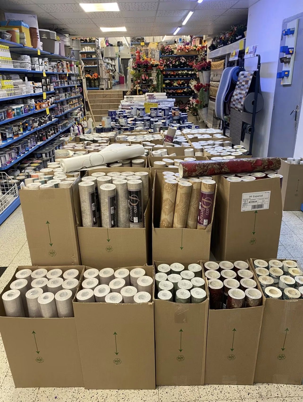 Rayon papier peint